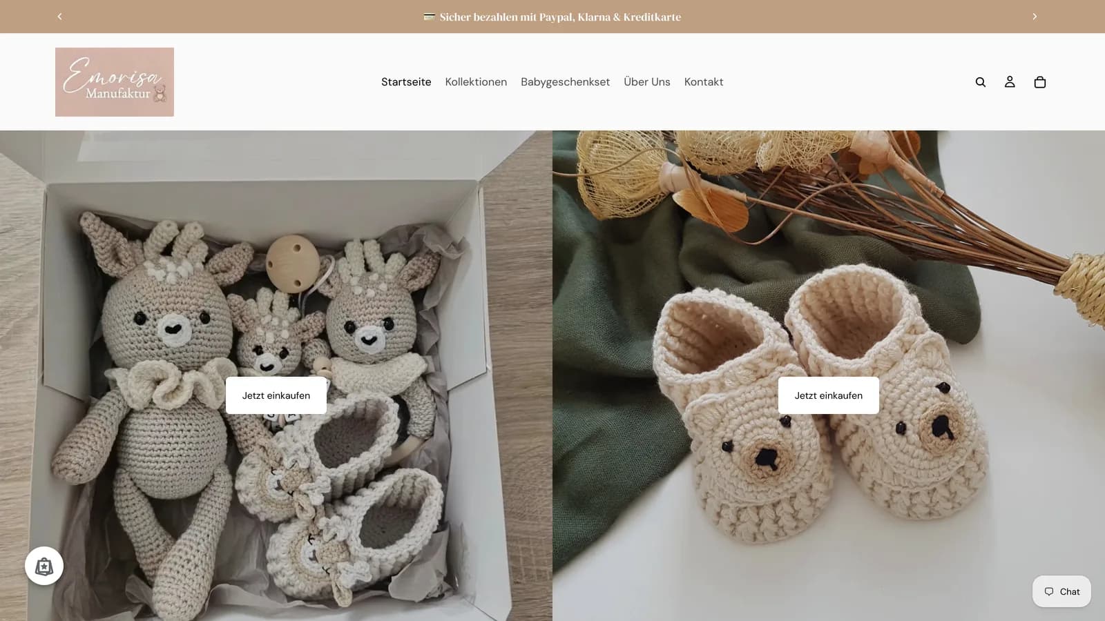 Emorisa Manufaktur – Shopify Shop