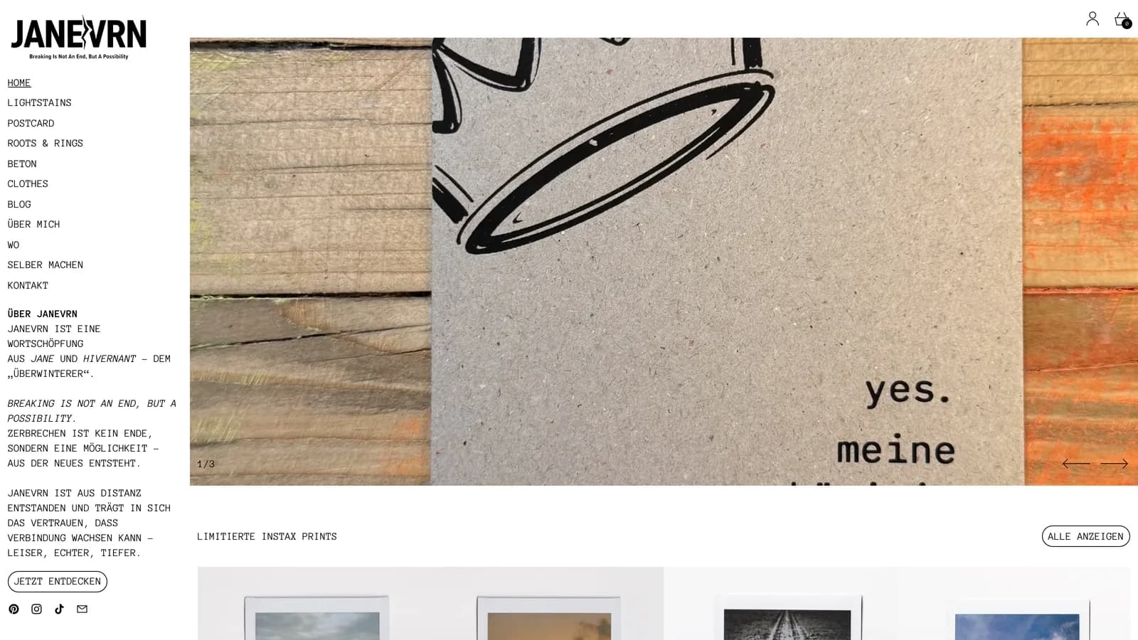 JANEVRN – Shopify Shop