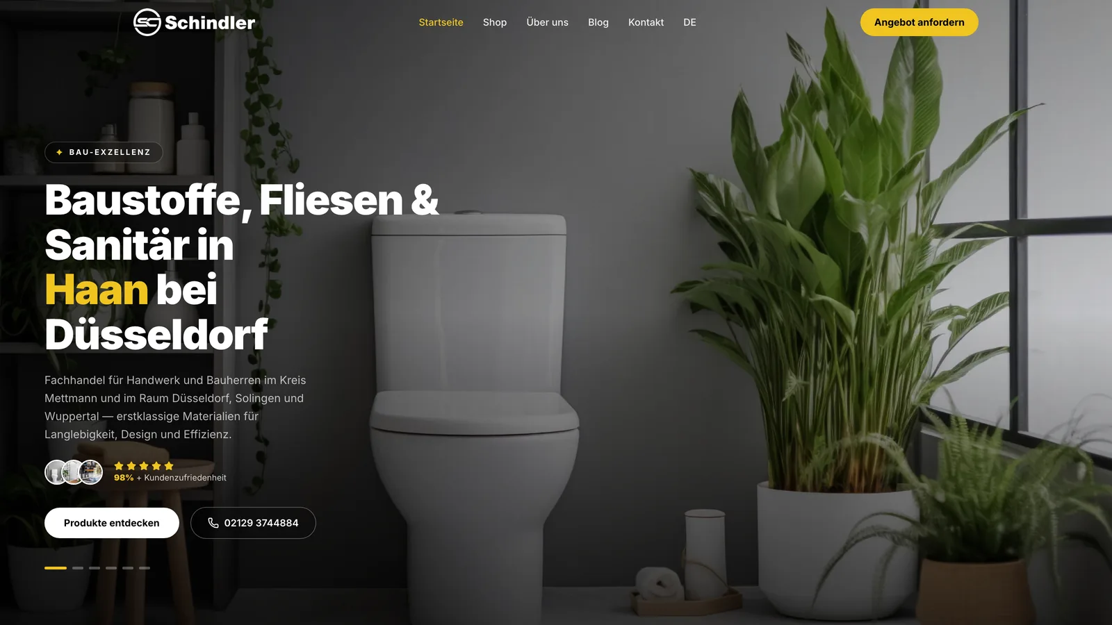 Schindler GmbH – Webseite