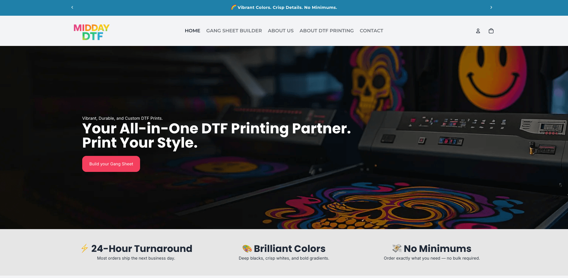 DTF-Print – Shopify Shop - Shopify Shop für DTF-Print